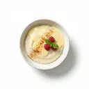 Grießbrei (als Dessert) mit Vanillesauce