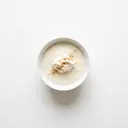 Grießpudding mit Sahne, gesüßt