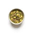 Grüne-Bohnen-Suppe mit Gemüsebrühe und Kartoffeln