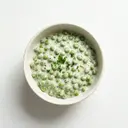 Grüne Erbsen gekocht, in Grundsauce hell/weiß