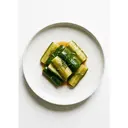 Gurke geschmort ohne Fett