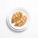 Hähnchen Brustfilet, tiefgefroren, gebraten ohne Fett (Ofen)