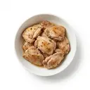 Hähnchen Fleisch, ohne Haut, tiefgefroren, geschmort ohne Fett