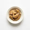 Hähnchen Flügel, mit Haut, tiefgefroren, geschmort ohne Fett