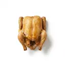 Hähnchen ganz, entbeint, mit Haut, geschmort ohne Fett