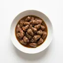 Hähnchen Herz, geschmort ohne Fett