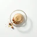 Haselnusscreme abgeschlagen (mit Gelatine)