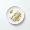 Heilbutt/Weißer Heilbutt, tiefgefroren, gedünstet