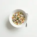 Heringssalat mit Apfel und Essigmarinade