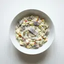 Heringsstipp (mit Bismarck-Hering)