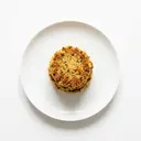 Hirsebratlinge gebraten