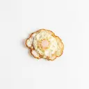 Hühnerei Eiklar, gebraten ohne Fett (Pfanne)