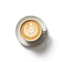 Kaffee (Getränk) mit Haferdrink, ungesüßt