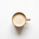 Kaffeeersatz (Getränk) mit Mandeldrink, ungesüßt