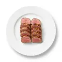 Kalb Filetsteak, gebraten ohne Fett (Ofen)