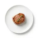 Kalb Filetsteak, gebraten ohne Fett (Pfanne)