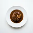 Kalb Haxe, tiefgefroren, geschmort ohne Fett