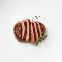 Kalb Herz, gebraten ohne Fett (Pfanne)