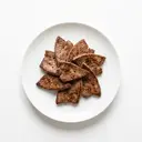 Kalb Leber, tiefgefroren, gebraten ohne Fett (Pfanne)