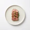 Kalb Rücken, gebraten ohne Fett (Ofen)