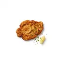 Kalb Schnitzel (Keule) gebraten ohne Fett (Pfanne)