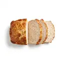 Kalbfleischkäse gebraten ohne Fett (Ofen)
