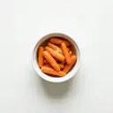 Karotten/Möhren, gekocht, in Butter geschwenkt