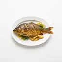 Karpfen gebraten ohne Fett (Ofen)