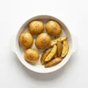 Kartoffel ungeschält, tiefgefroren, gebacken