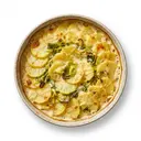 Kartoffelgratin mit Lauch