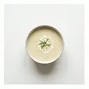 Kartoffelsuppe mit Gemüsebrühe, gebunden