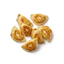 Kartoffeltaschen mit Frischkäsefüllung, tiefgefroren, gebraten ohne Fett (Pfanne)