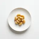 Knoblauch tiefgefroren, gebraten ohne Fett (Pfanne)