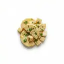 Knollensellerie gedünstet (mit Fett und Salz)