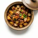 Kohlrüben/Steckrüben, gedünstet, mit Speck