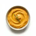 Kürbis-Kartoffelpüree mit Milch 1,5 % Fett