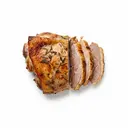 Lamm Brust, gebraten ohne Fett (Ofen)