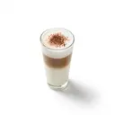 Latte macchiato (Getränk) mit Milch 3,5 % Fett