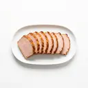 Leberkäse gebraten ohne Fett (Ofen)