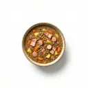 Linsen-Eintopf mit Speck