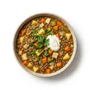 Linsen-Eintopf mit Suppengemüse