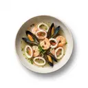 Meeresfrüchtemischung gedünstet