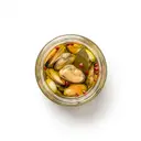 Miesmuschel in Öl, Konserve, abgetropft