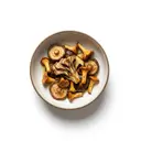 Mischpilze tiefgefroren, gebraten ohne Fett (Pfanne)