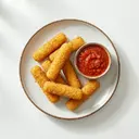 Mozzarella paniert, frittiert