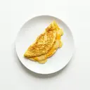 Omelett gebraten mit Käse