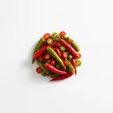 Pfefferschote in Öl, Konserve, abgetropft