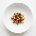 Pfifferling getrocknet, gekocht