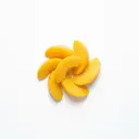 Pfirsich ungesüßt, Konserve, abgetropft