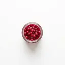 Preiselbeere mit einer Zuckerart und Süßungsmitteln (mit Pektin) Konserve